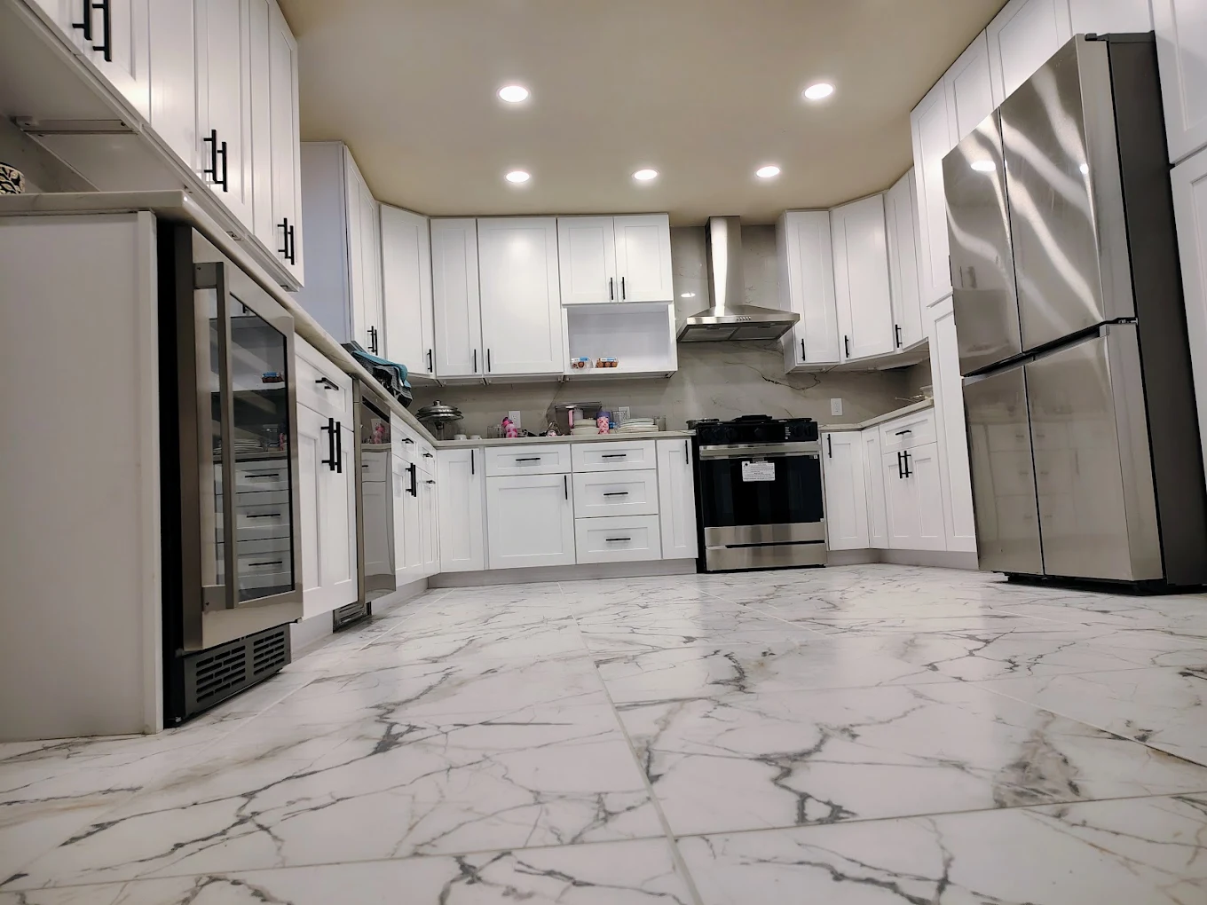 Olafab Cabinetry custom kitchen cabinet installation Houston TX